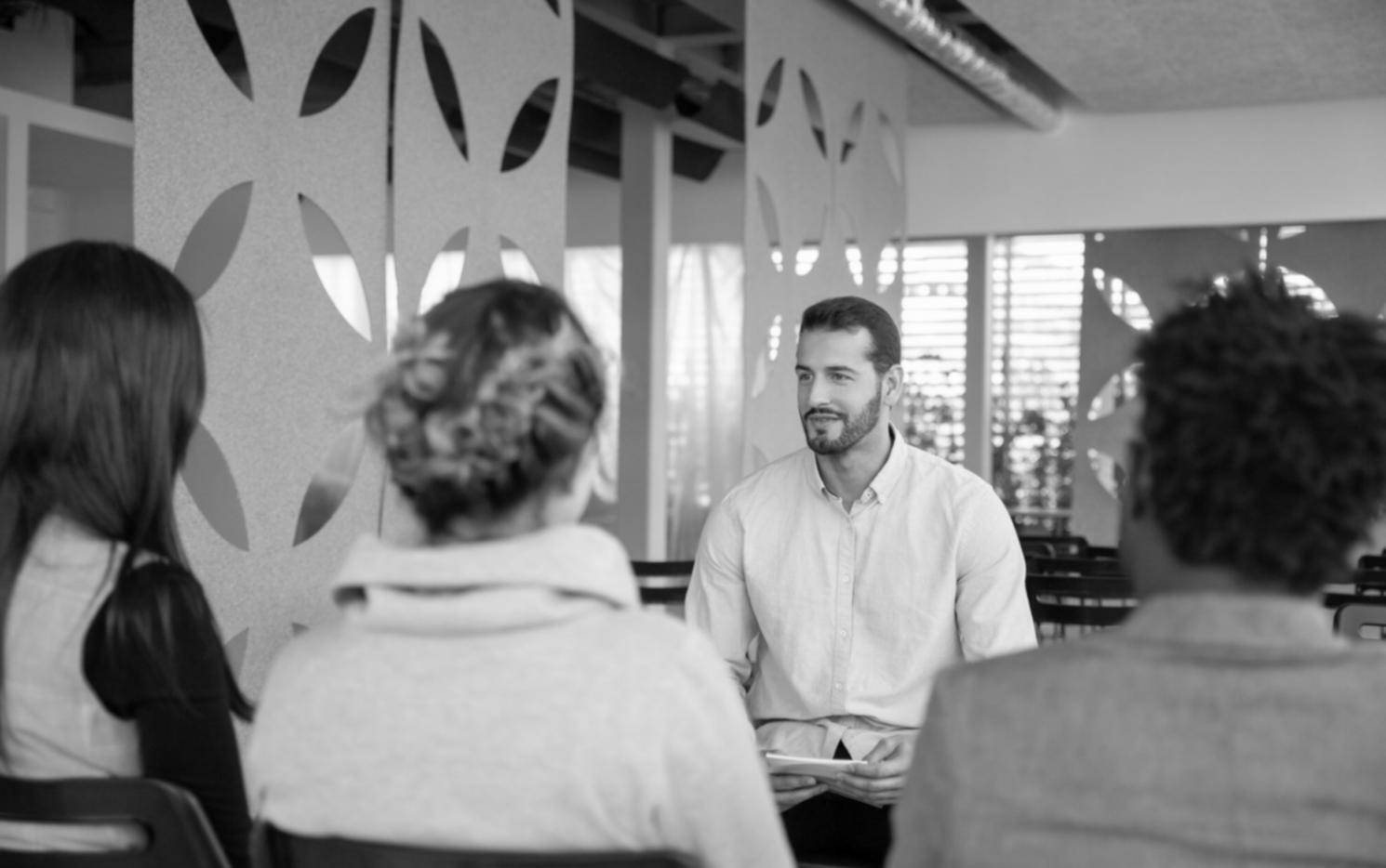 Moderner Arbeitsbereich für Content-Optimierung